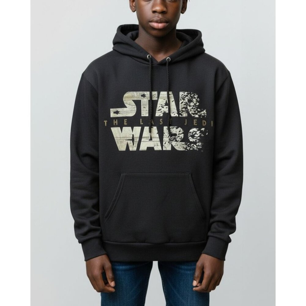 Star Wars The Last Jedi Hoodie By Hanes Disneyland/Walt Disney World S Black 50%